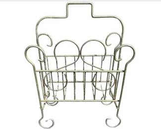 Metal Wire Magazine Rack