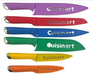 Cuisinart Advantage Color Collection - 6 Piece Non-Stick Knife Set