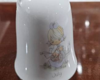 Vintage Precious Moments Bell July