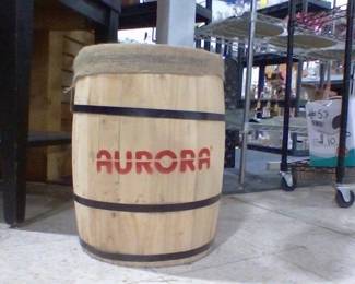 Aurora Wooden Barrel Approx. 2 Feet Tall #1