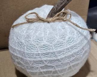 White Sweater Pumpkin