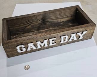 Game Day Wooden Display Box