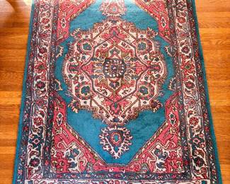 5' x 3'5" Indian rug