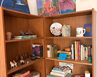 30" x 12" x 72" bookshelves