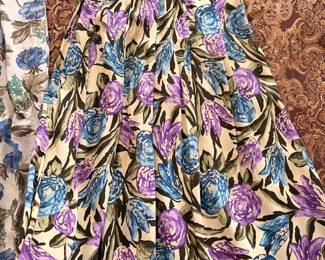 Linen Skirt Vintage 