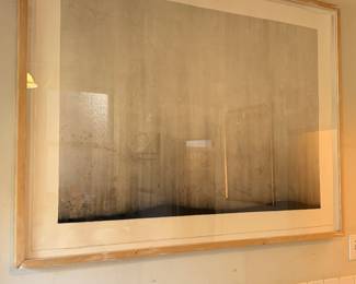 63" x 47" original charcoal piece