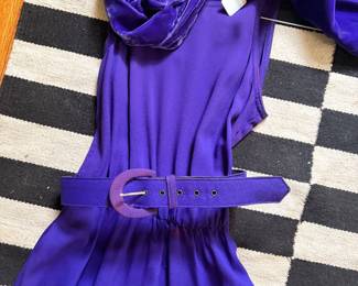 Vintage Purple Dress