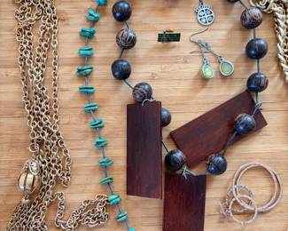 Turquoise and jewelry 
