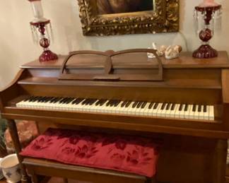 Sterling piano and bench