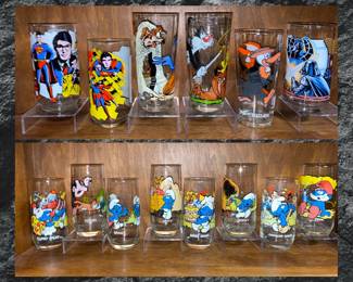 Glasses - Smurfs, Superman, Warner Bros, etc