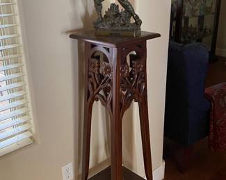 Army Bronze on wooden stand