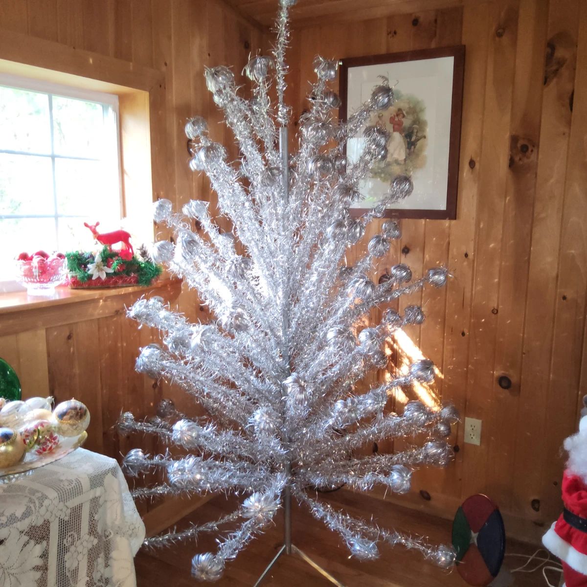 6 ft aluminum christmas tree
