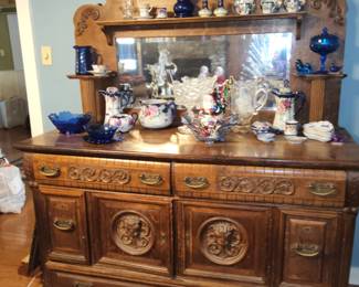 Ornate buffet /server