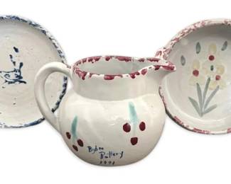 HandPainted Bybee Pottery Pieces