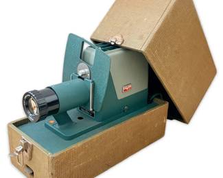 Vintage Argus 300 Slide Projector w Case