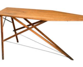 Antique Wooden Ironing Board