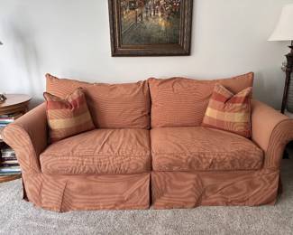 Klaussner Home Sleeper Sofa with removable slipcover
