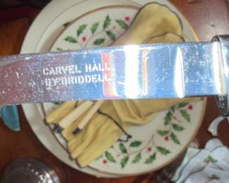 more knives Carvel Hall by Briddell