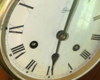 Schatz German Ship's clock / Maritime 8 day brass clock