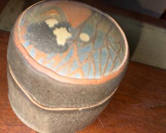signed Emily Rossheim Bristol Vermont pottery