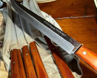 SHARP Knives! Robeson ShutEdge "Frozen Heat" stainless steel knives