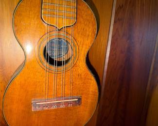 1920s S. S. Stewart Parlor Guitar manufactured by Oscar Schmidt Co.