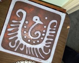 Arius Tiles of Santa Fe, New Mexico terracotta clay