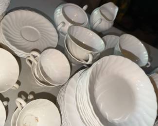 Tuscan Bone china Whitecliffe made in England