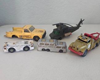 Lot #D27 Vintage Diecast Toy Vehicles – Tomica, Super Kings, Matchbox & Corgi – Collection of Five