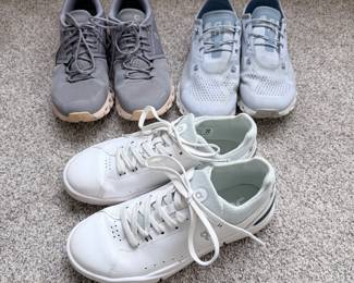 Lot #191 Three Pairs On Cloud Women's Sneakers Size 8–9 – THE ROGER, Cloud Slip-On & Cloudswift