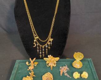 Kirks Folly Celestial Fairy & Whimsical Figural Brooch Collection