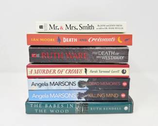90 MixedPaperbackMysteryNovelLot