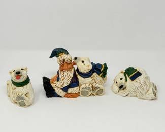 175 TheDavidFrykmanPortfolioChristmasCollectionofSantaBears