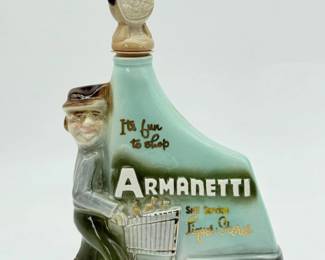 154 JimBeamArmanettiLiquorStoreCeramicDecanter