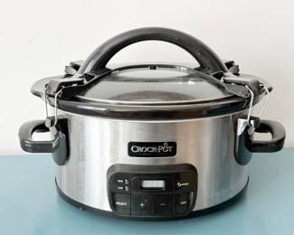 126 CrockPotDigitalStainlessSteelSlowCooker
