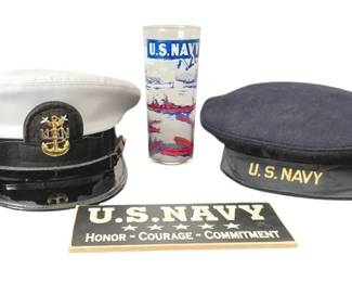 Vintage Navy Collection and Decor Bundle