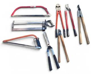 7Piece Cutting Garden Hand Tool Lot