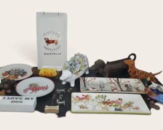 Dachshund Plates and Figurines