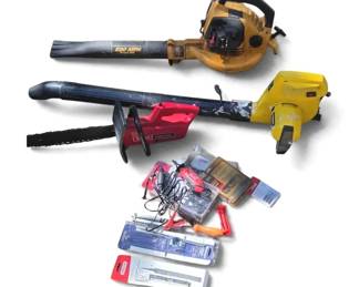 Outdoor Power Equipment Chainsaw Maintenance Lot