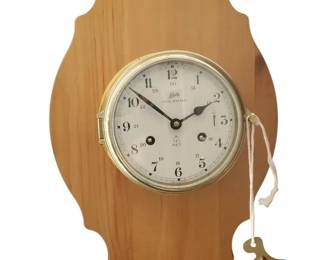 Vintage Schatz Royal Mariner 8 Day Ships Bells Clock