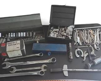 Vintage Mixed Mechanic Hand Tool Socket Estate Lot