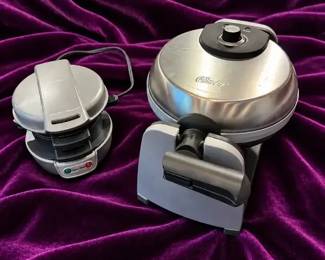 Oster Waffle Maker and Hamilton Beach Egg Cooker