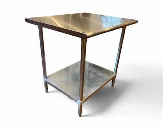 Commercial Grade Stainless Steel Kitchen Prep Work Table