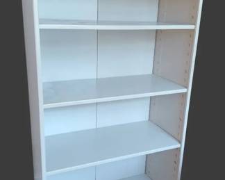 Six Tiered Metal Shelving Unit