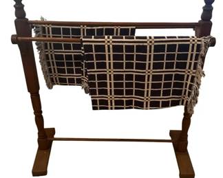 Quilt Rack with Quilts