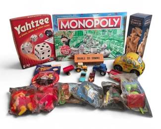 Vintage Modern Family Game Retro Toy Bundle