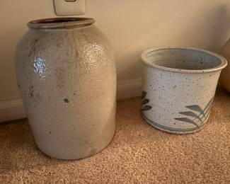 Antique crocks