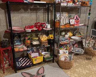Basement shelving