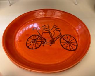 Cat-motif ceramics