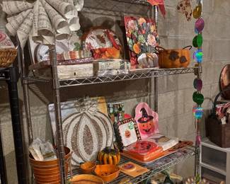 Mixed fall decor